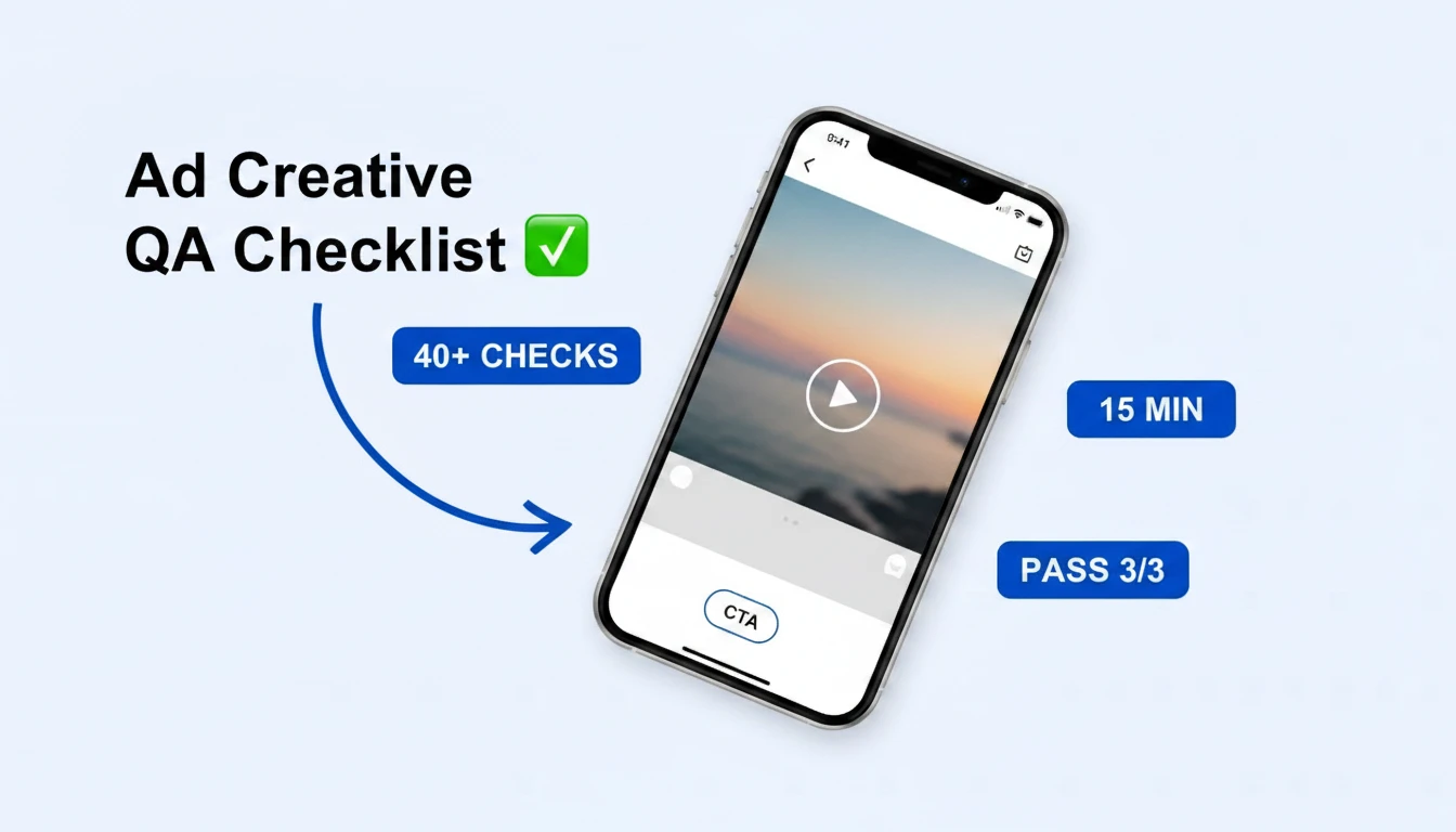 Ad Creative QA Checklist: 40+ Checks Before You Hit Publish