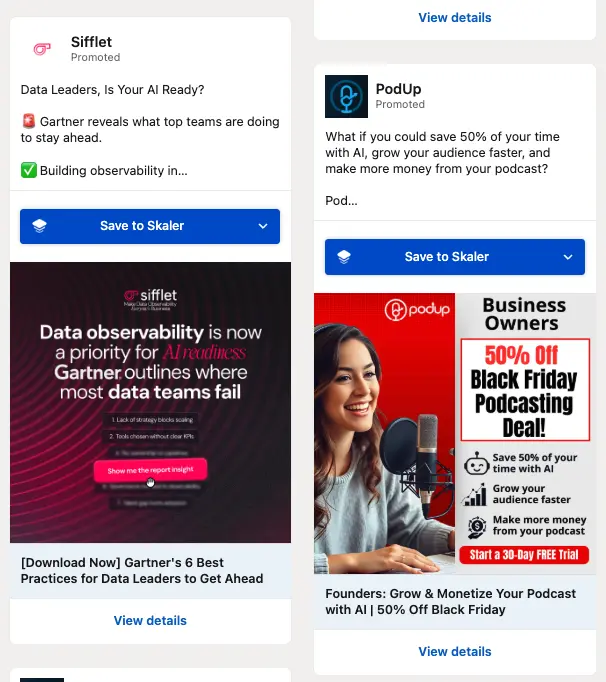 B2B LinkedIn ad examples