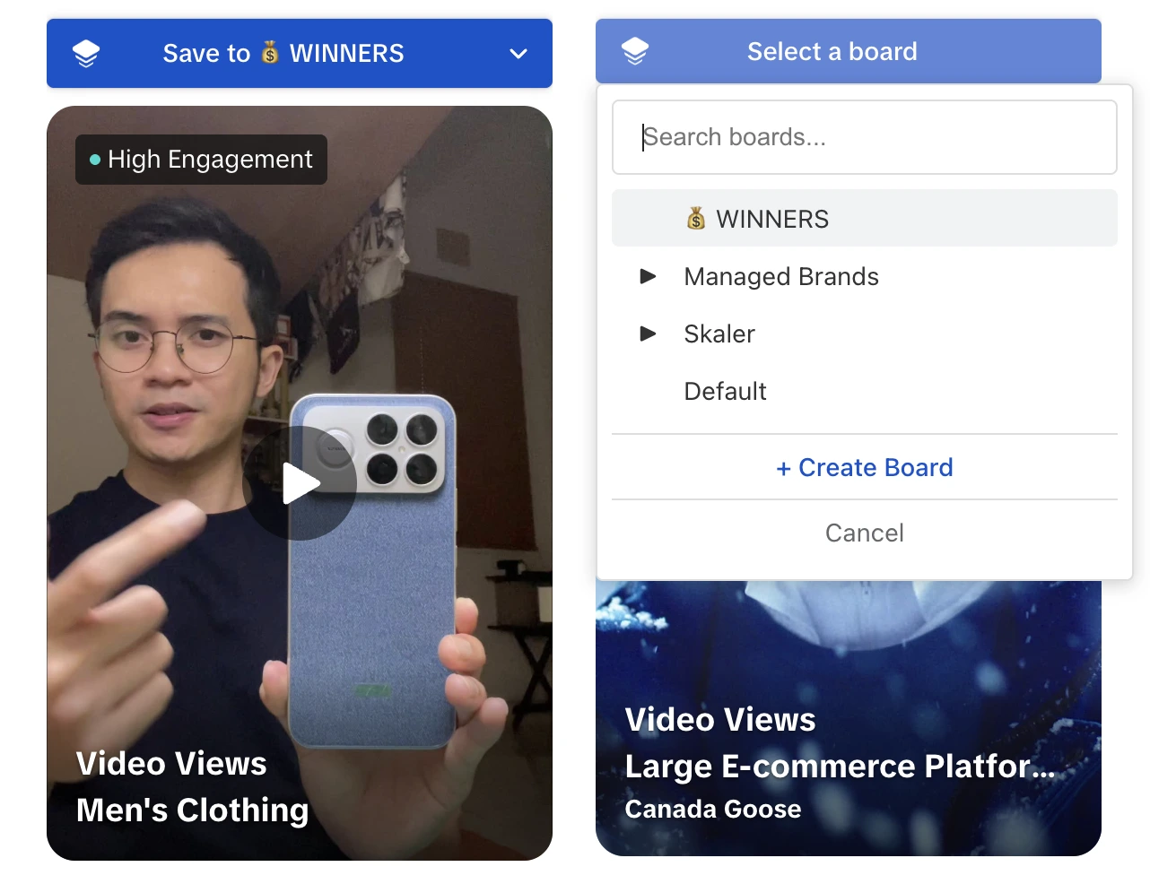 Skaler Chrome Extension in TikTok Creative Center