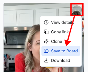 Save ad dialog