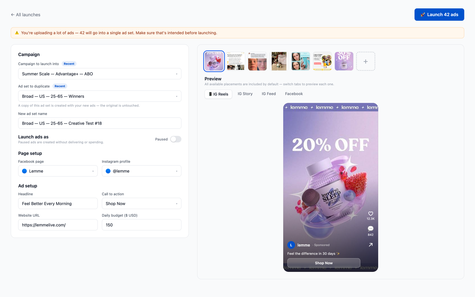 Bulk Ad Launcher (coming soon)