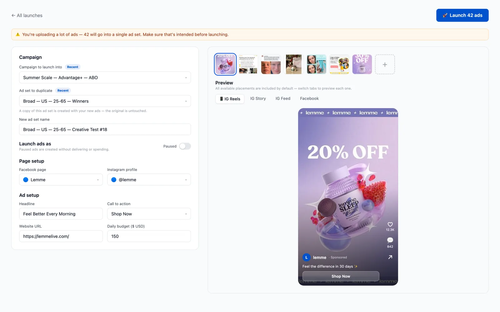 Bulk Ad Launcher (coming soon)