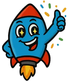 Skaler rocket mascot